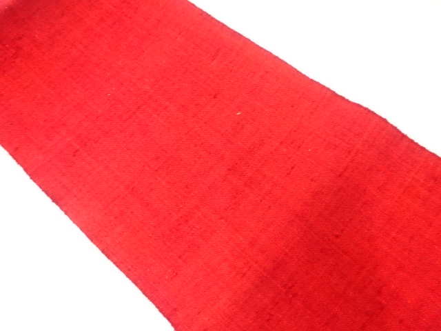 リサイクル　手織り真綿紬名古屋帯